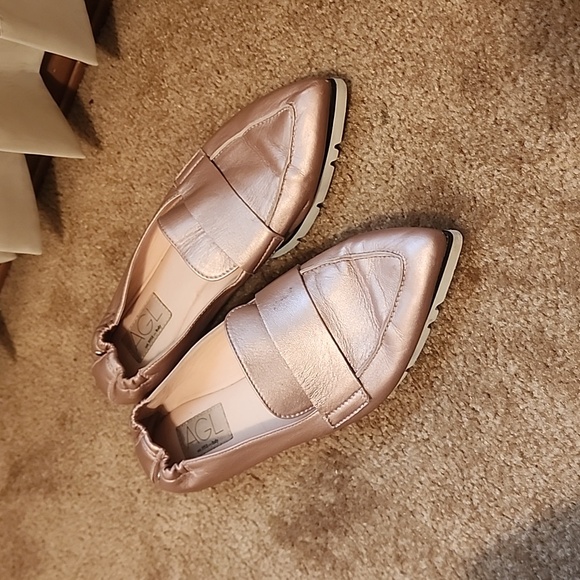AGL Micro Point Pointed Toe Loafers - Picture 1 of 12